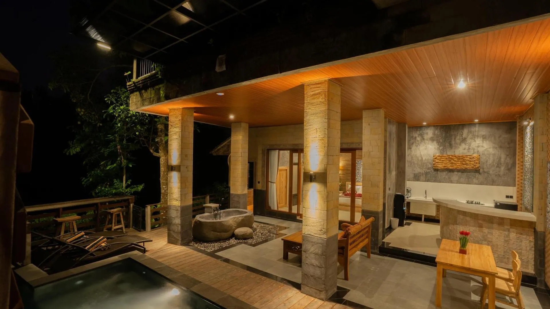 بيت ضيافة Ubud Paras Villa